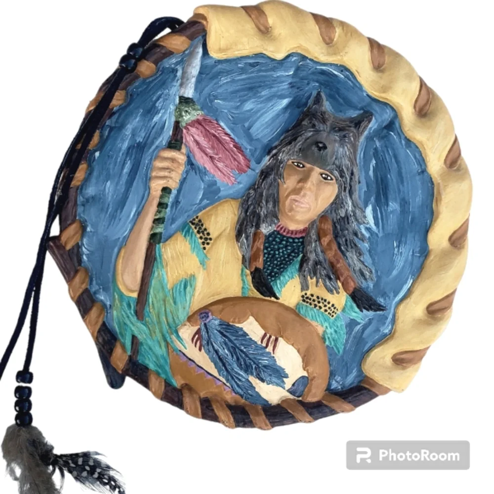 Hand Made Native American Wall Decor🏹 - Picture 1 of 9